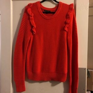 Banana Republic Chunky Red Sweater